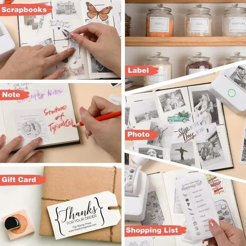 Portable Thermal Smartphone Printer