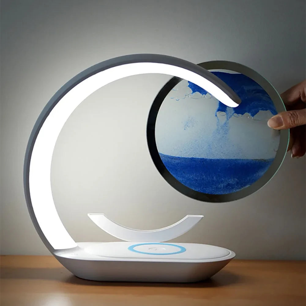 Quicksand Hourglass Lamp