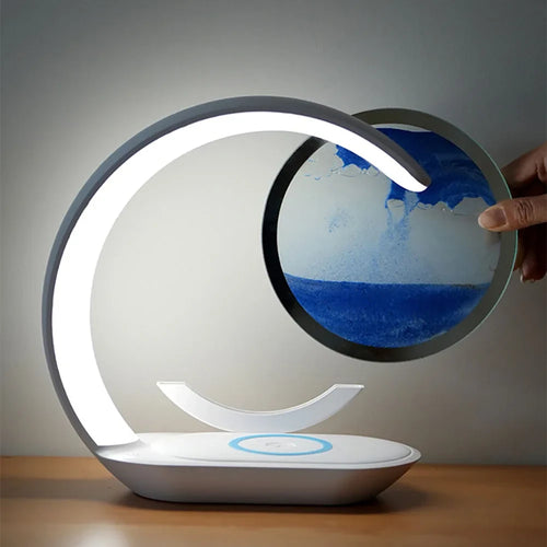Quicksand Hourglass Lamp