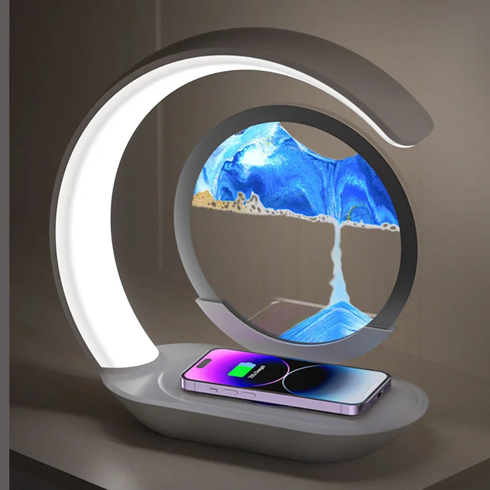 Quicksand Hourglass Lamp